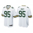 men's & kids Green Bay Packers 95 Devonte Wyatt Jersey White F.U.S.E. Limited Football Team Game