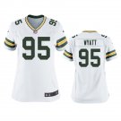 women's Green Bay Packers 95 Devonte Wyatt Jersey White F.U.S.E. Limited Football Player Team Game