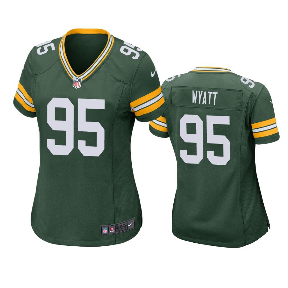 women's Green Bay Packers 95 Devonte Wyatt Jersey F.U.S.E. Limited Football Player Team Game