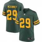 men's & kids Green Bay Packers 29 Xavier McKinney Jersey Alternate F.U.S.E. Limited Football Game