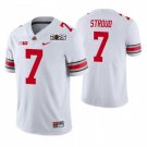 men's & youth Ohio State Buckeyes 7 C.J. Stroud Jersey White 2025 Final Patch College Football Game