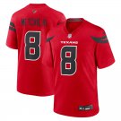 men's & kids Houston Texans 8 John Metchie III Jersey Red F.U.S.E. Limited Football Player Team Game