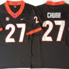 men's & youth Georgia Bulldogs 27 Nick Chubb Jersey Black College Football Limited Team Game
