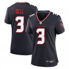 women's Houston Texans 3 Tank Dell Jersey Navy F.U.S.E. Limited Football Player Team Game