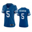 women's Indianapolis Colts 5 Anthony Richardson Jersey Royal Alternate F.U.S.E. Limited Football