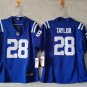 men's & kids Indianapolis Colts 28 Jonathan Taylor Jersey Royal F.U.S.E. Limited Football Team Game