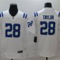 men's & kids Indianapolis Colts 28 Jonathan Taylor Jersey White F.U.S.E. Limited Football Team Game