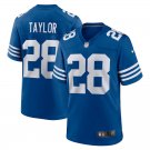 men's & kids Indianapolis Colts 28 Jonathan Taylor Jersey Royal Alternate F.U.S.E. Limited Football