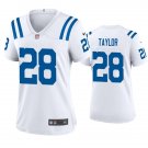 women's Indianapolis Colts 28 Jonathan Taylor Jersey White F.U.S.E. Limited Football Team Game