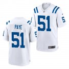 men's & kids Indianapolis Colts 51 Kwity Paye Jersey White F.U.S.E. Limited Football Team Game