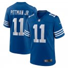 men's & kids Indianapolis Colts 11 Michael Pittman Jr. Jersey Royal Alternate F.U.S.E. Football Game