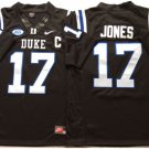 men's & youth Duke Blue Devils 17 Daniel Jones Jersey Black College Football Limited Player Game