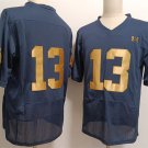 men's & youth Notre Dame Fighting Irish 13 Riley Leonard Jersey Navy 2024 College Football Game