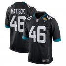 men's & kids Jacksonville Jaguars 46 Ross Matiscik Jersey Black F.U.S.E. Limited Football Team Game