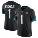 men's & kids Jacksonville Jaguars 1 Travis Etienne Jr. Jersey Black F.U.S.E. Limited Football Game
