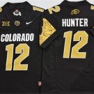 men's & youth Colorado Buffaloes 12 Travis Hunter Jersey 2025 XII F.U.S.E. Black College Football