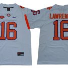men's & youth Clemson Tigers 16 Trevor Lawrence Jersey White College Football Limited Team Game