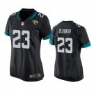 women's Jacksonville Jaguars 23 Foyesade Oluokun Jersey Black F.U.S.E. Limited Football Team Game