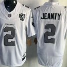 men's & youth Las Vegas Raiders 2 Ashton Jeanty Jersey White F.U.S.E. with Nevada and 65th Patch