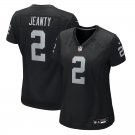 women's Las Vegas Raiders 2 Ashton Jeanty Jersey 2025 Draft Black F.U.S.E. Limited Football