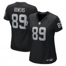 women's Las Vegas Raiders 89 Brock Bowers Jersey Black F.U.S.E. Limited Football Player Team Game