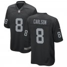 men's & kids Las Vegas Raiders 8 Daniel Carlson Jersey Black Limited Football Player Team Game