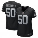 women's Las Vegas Raiders 50 Jacob Bobenmoyer Jersey Black Limited Football Player Team Game