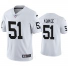 men's & kids Las Vegas Raiders 51 Malcolm Koonce Jersey White Limited Football Player Team Game