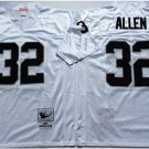 men's & youth Las Vegas Raiders 32 Marcus Allen Jersey Throwback White M&N Football Retired Player