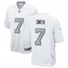 men's & kids Las Vegas Raiders 7 Geno Smith Jersey White Alternate Limited Football Player Game