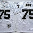 men's & youth Las Vegas Raiders 75 Howie Long Jersey Throwback White M&N Football Retired Player