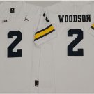 men's & youth Michigan Wolverines 2 Charles Woodson Jersey White F.U.S.E. College Football Limited