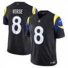 men's & kids Los Angeles Rams 8 Jared Verse Jersey Black F.U.S.E. 2025 Rivalries Collection Football