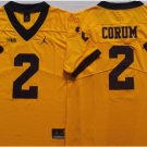 men's & youth Michigan Wolverines 2 Blake Corum Jersey Gold College Limited Football Player Game