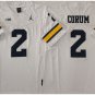 men's & youth Michigan Wolverines 2 Blake Corum Jersey White F.U.S.E. College Limited Football Game