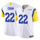 men's & kids Los Angeles Rams 22 Blake Corum Jersey White F.U.S.E. Limited Football Player Game