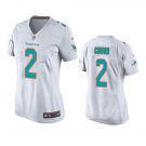 women's Miami Dolphins 2 Bradley Chubb Jersey White Limited Football Player Team Game