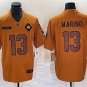men's & youth Miami Dolphins 13 Dan Marino Jersey 2023 Brown Salute To Service Limited Football