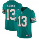 men's & kids Miami Dolphins 13 Dan Marino Jersey Aqua Alternate Limited Football Retired Player