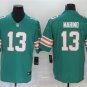 men's & kids Miami Dolphins 13 Dan Marino Jersey Aqua Alternate Limited Football Retired Player