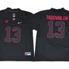 men's & youth Alabama Crimson Tide 13 Tua Tagovailoa Jersey Black College Limited Football Game