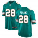 men's & kids Miami Dolphins 28 De’Von Achane Jersey Aqua F.U.S.E. Alternate Limited Football Game