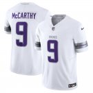 men's & kids Minnesota Vikings 9 J.J. McCarthy Jersey White Alternate F.U.S.E. Limited Football Game