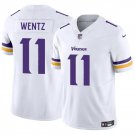 men's & kids Minnesota Vikings 11 Carson Wentz Jersey White F.U.S.E. Limited Football Player Game