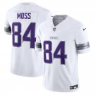 men's & kids Minnesota Vikings 84 Randy Moss Jersey White Alternate FUSE Limited Football Retired