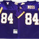 men's & youth Minnesota Vikings 84 Randy Moss Jersey Purple Throwback M&N Football Retired Player