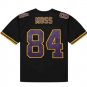men's & youth Minnesota Vikings 84 Randy Moss Jersey Black Throwback M&N Football Retired Player