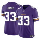 men's & kids Minnesota Vikings 33 Aaron Jones Jersey Purple F.U.S.E. Limited Football Player Game