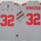 men's & youth Ohio State Buckeyes 32 TreVeyon Henderson Jersey Grey 2025 FUSE College Football Game