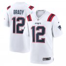 men's & kids New England Patriots 12 Tom Brady Jersey White F.U.S.E. Limited Football Retired Player